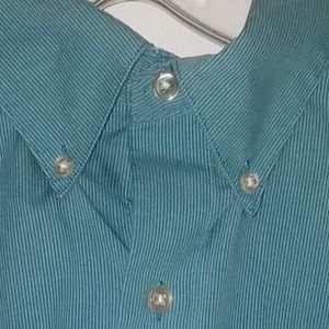 Teal Men's Van Heusen Button-Up